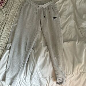 White Nike Sweatpants